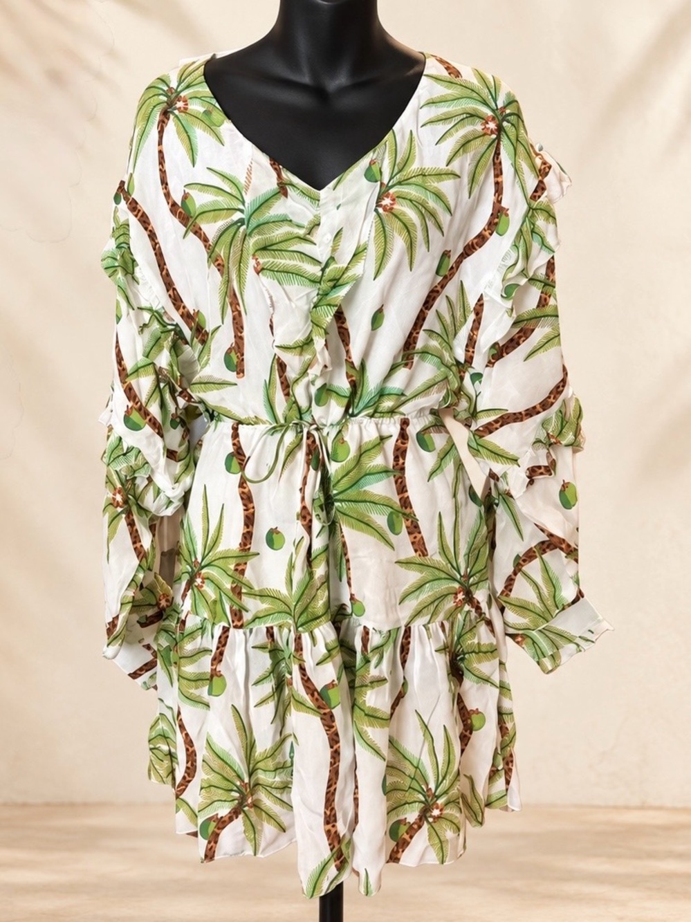 FARM Rio Swinging Palm Mini Dress - Picture 4 of 7